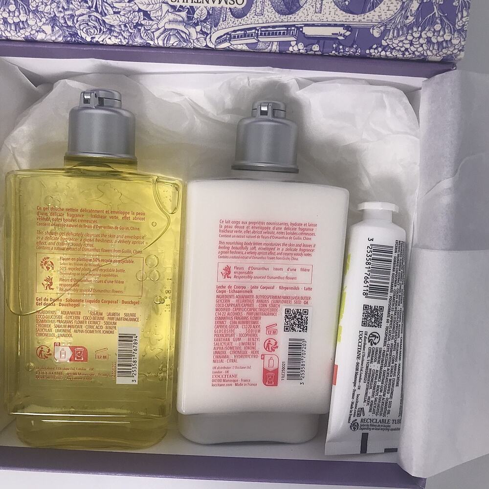 L’Occitane En Provence Le Grand Voyage 3 Pc Set. NEW - Picture 4 of 6